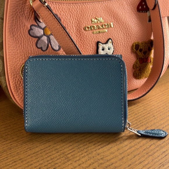 Coach Small Trifold Wallet
SV/Pacific Blue - Picture 7 of 16